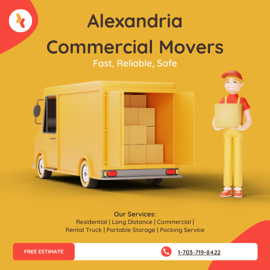 Local Alexandria Commercial Moving Experts